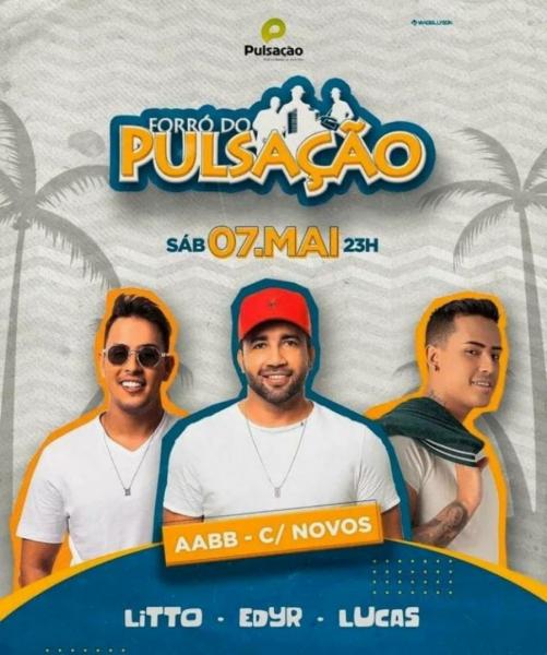 Litto Lins, Edyr Vaqueiro e Lucas - Forró do Pulsação
