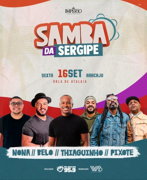 Nona, Belo, Thiaguinho e Pixote - Samba da Sergipe