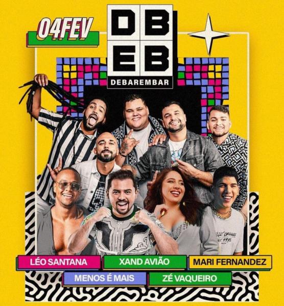 Léo Santana, Xand Avião, Mari Fernandez, Menos é Mais e Zé Vaqueiro - De Bar em Bar - DBEB