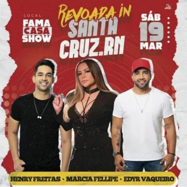 Henry Freitas, Márcia Felipe e Edyar Vaqueiro - Revoada in Santa Cruz
