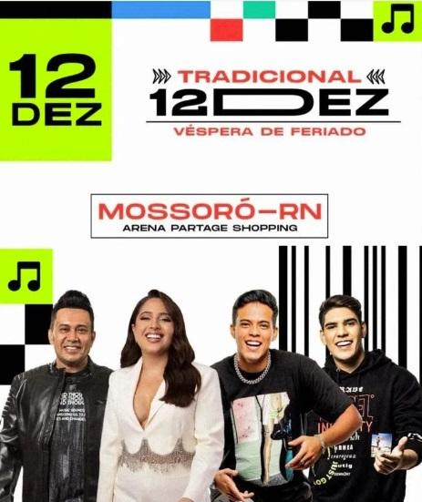 Zé Cantor, Mari Fernandez, Felipe Amorim e Núzio Medeiros - Tradicional 12 de dezembro