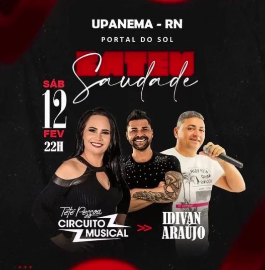 Tetê Pessoa e Circuito Musical e Idivan Araújo - Batem Saudade