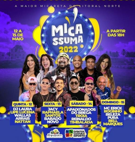 Mc Erick, Roginho, Beleza Pura e Bell Marques - Micassuma 2022