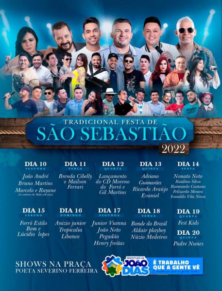 Bonde do Brasil, Aldair Playboy e Núzio Medeiros - Festa de São Sebastião