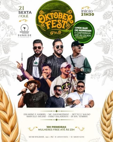 Betto&Naldo, Eduardo e Gabriel, Fábio Baladero, Mc Gasparzinho e DJ lan Tembra - Oktoberfest