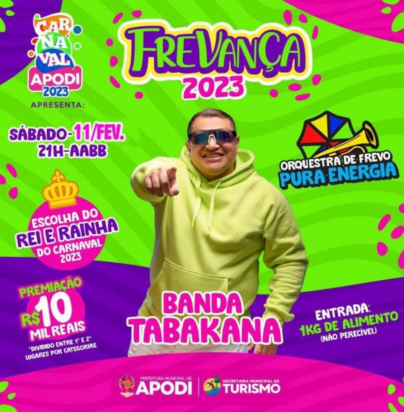 Banda Tabakana e Orquestra de Frevo Pura Energia - Frevança 2023