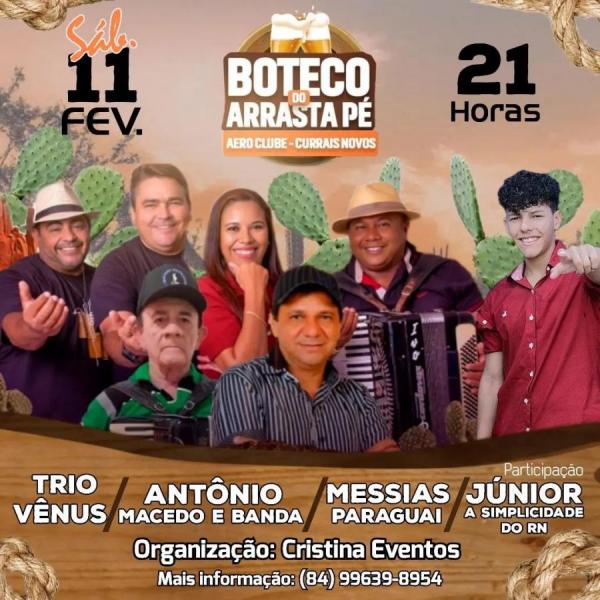 Messias Paraguai, Trio Vênus, Antônio Macedo e Banda e Júnior A Simplicidade do RN - Boteco do Rastapé