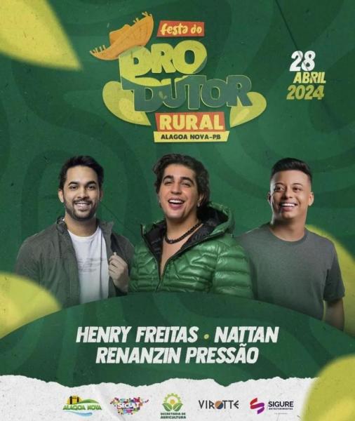 Henry Freitas, Nattan e Renanzin Pressão - Festa do Produtor Rural