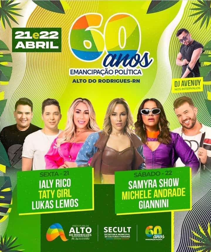 Samyra Show, Michele Andrade e Giannini