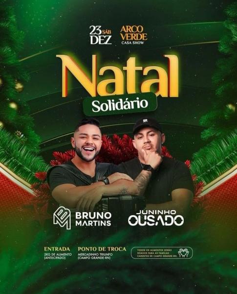 Bruno Martins e Juninho Ousado - Natal Solidário