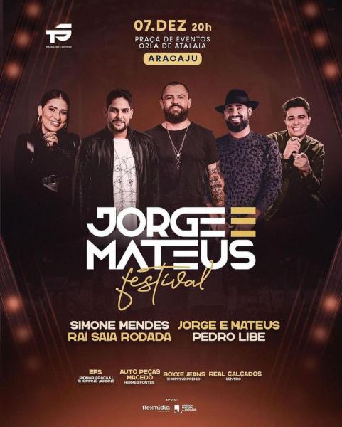 Jorge & Mateus, Simone Mendes, Raí Saia Rodada e Pedro Libe - Festival Jorge & Mateus