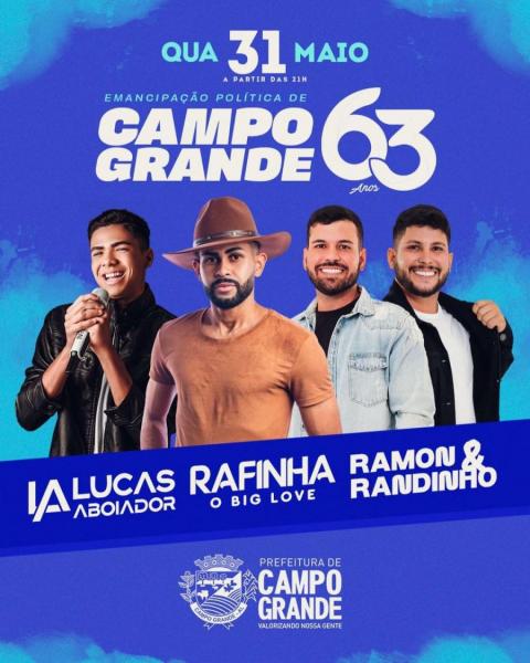 Rafinha Big Love, Lucas Aboiador e Ramon & Randinho