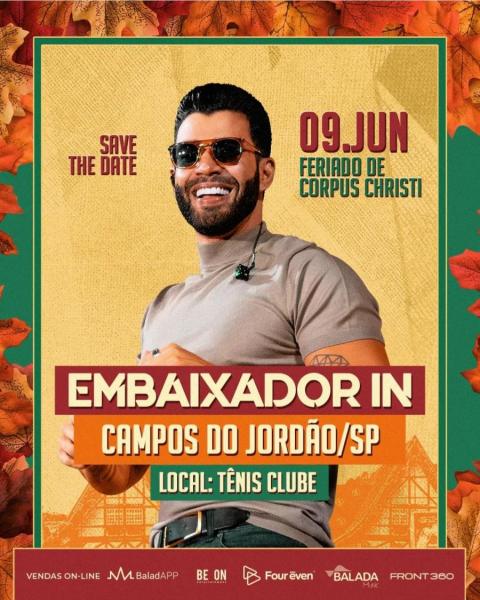 Gusttavo Lima - Embaixador in Campos do Jordão/SP