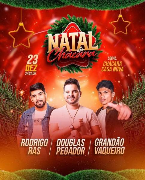 Rodrigo Ras, Dougla Pegador e Grandão Vaqueiro - Natal da Chácara