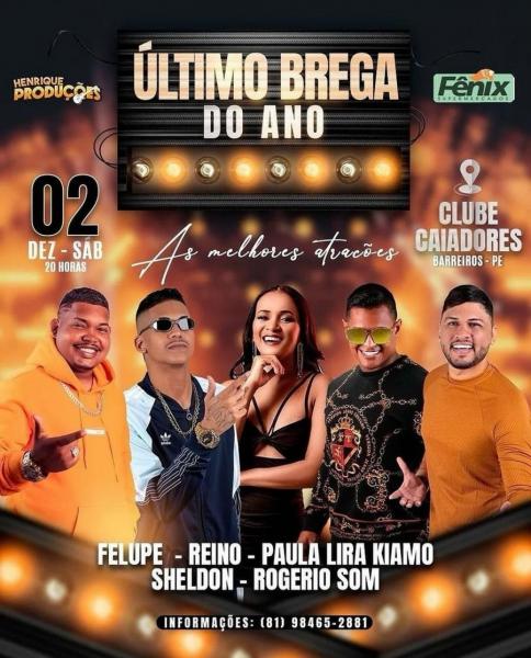 Felupe, Reino, Paula Lira Kiamo, Sheldon e Rogerio Som