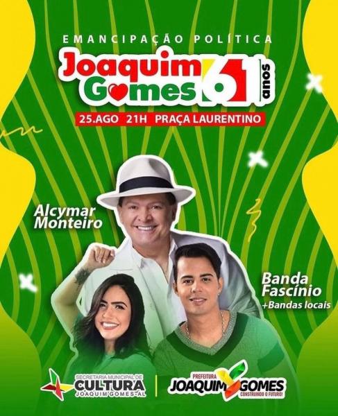 Alcymar Monteiro e Banda Fascínio - 61 anos de Joaquim Gomes