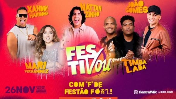 Xanddy Harmonia, Mari Fernandez, Nattanzinho, João Gomes e Timbalada - Festivou - com “F” de Festão F%$#@