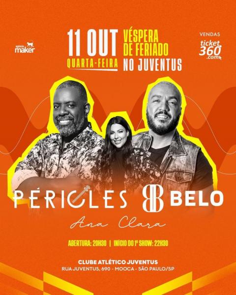 Péricles, Belo e Ana Clara