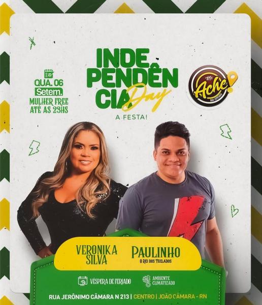 Veronika Silva e Paulinho O Rei dos Teclados - Independência Day
