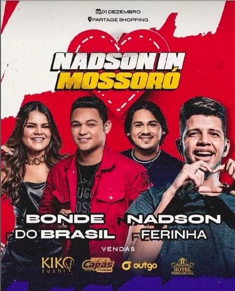 Nadson Ferinha e Bonde do Brasil - Nadson in Mossoró