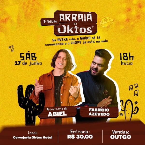 Fabrício Azevedo e Abiel - Arraiá da Oktos