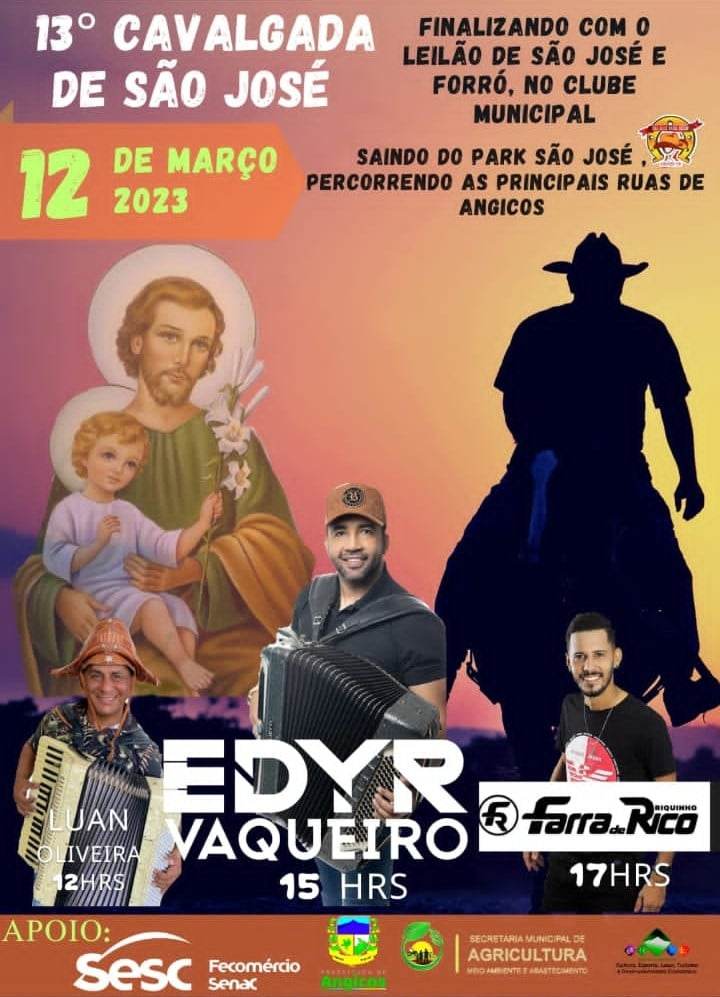 Edyr Vaqueiro, Luan Oliveira e Farra de Rico - 13ª Cavalgada de São José