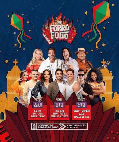 Wesley Safadão, Glício e Cavalo de Pau - 24º Forró Fogo