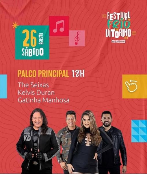 The Seixas, Kelvis Duran e Gatinha Manhosa - Festival do Frio do Vitorino 2023