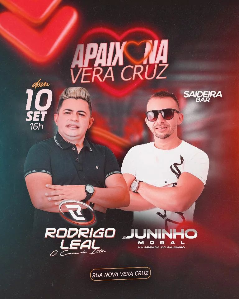 Rodrigo Leal e Juninho Moral - Apaixona Vera Cruz