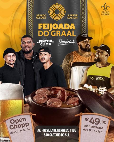 Grupo Pintou o Clima e Sambeiah - Feijoada do Graal