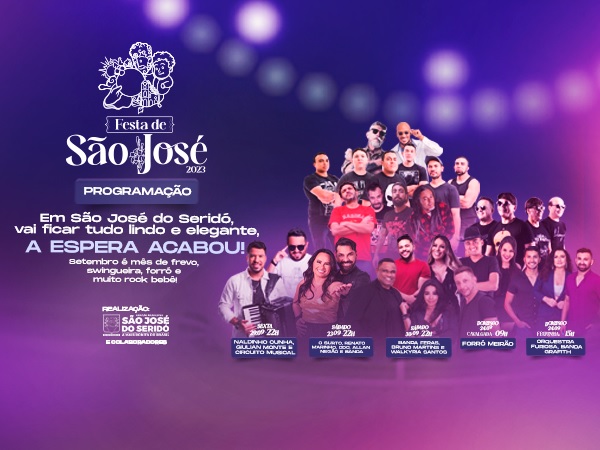 Naldinho Cunha, Circuito Musical e Giullian Monte - Festa de São José