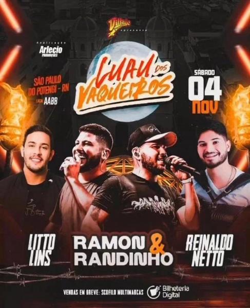 Ramon & Randinho, Litto Lins e Reinaldo Netto - Luau dos Vaqueiros