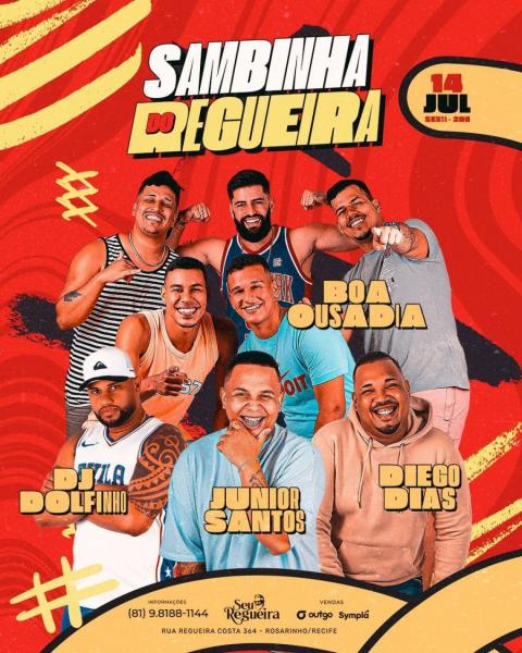 Boa Ousadia, Dj Dolfinho, Junior Santos e Diego Dias - Sambinha do Regueira