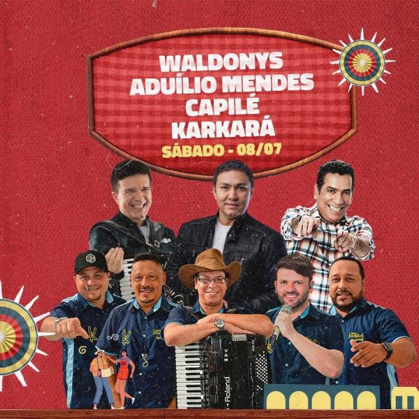 Waldonys, Aduílo Mendes, Capilé e Karkará