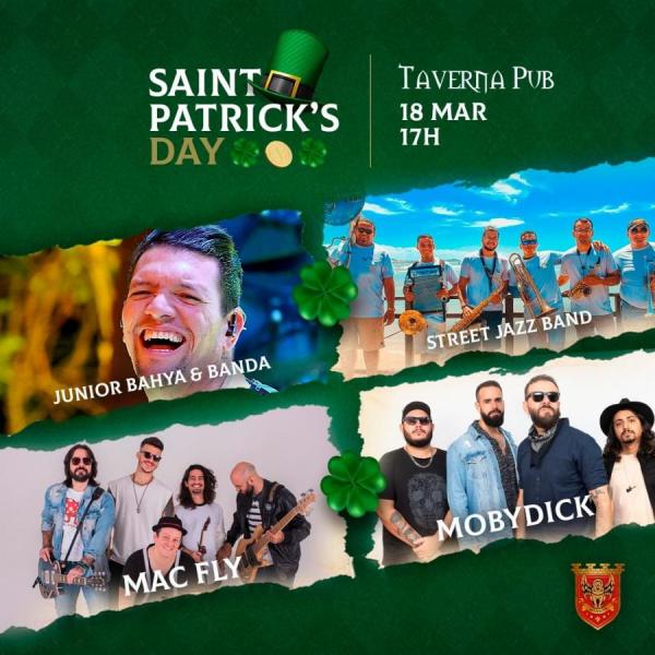 CANCELADO - Junior Bahya, Street Jazz Band, Mac Fly e Moby Dick - Saint Patrick´s Day