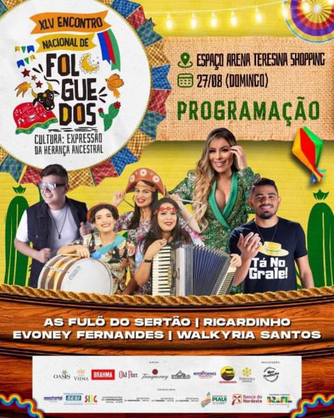 As Fulô do Sertão, Ricardinho, Evoney Fernandes e Walkyria Santos - XLV Encontro Nacional de Folguedos