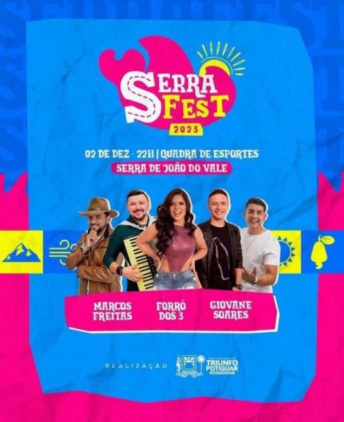 Marcos Freitas, Forró dos 3 e Giovane Soares - Serra Fest 2023