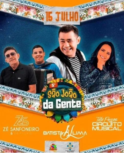 Zé Sanfoneiro e Zé Filho, Batista Lima, Circuito Musical - São João da Gente