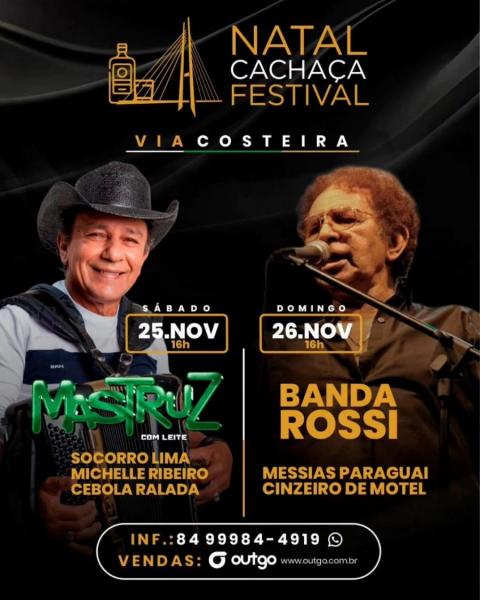Banda Rossi, Messias Paraguai e Cinzeiro de Motel - Natal Cachaça Festival