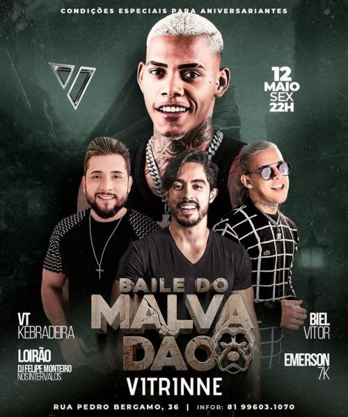 Biel Vitor, VT Kebradera, Loirão e Emerson 7k - Baile do Malvadão