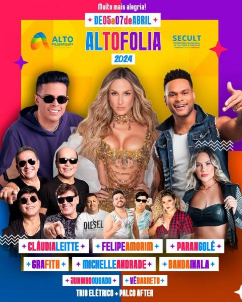 Cláudia Leitte, Michele Andrade e Vê Barreto - Altofolia 2024