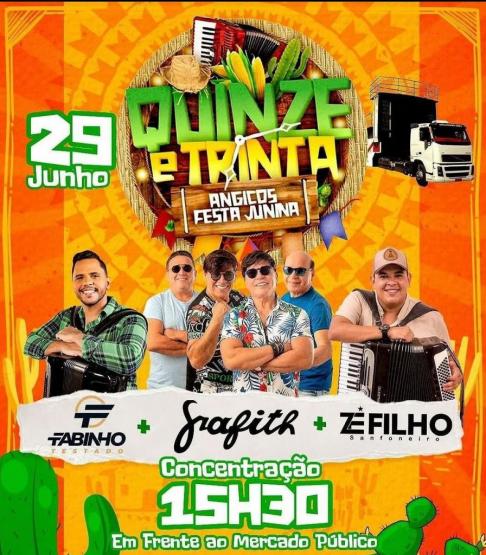Banda Grafith, Zé Filho Sanfoneiro e Fabinho Testado - Quinze e Trinta