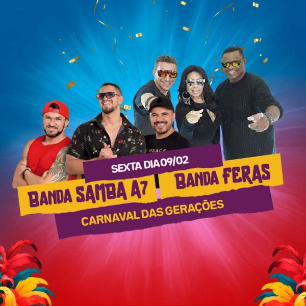 Banda Samba A7 e Banda Feras - Carnaval da Gente 2024