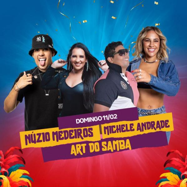 Núzio Medeiros e Michele Andrade - Carnaval da Gente 2024