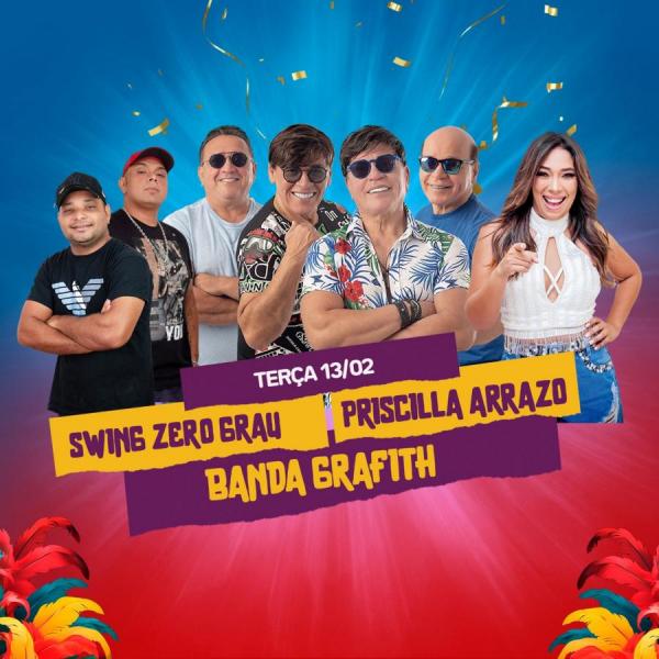 Swing Zero Grau, Priscilla Arrazo e Banda Grafith - Carnaval da Gente 2024