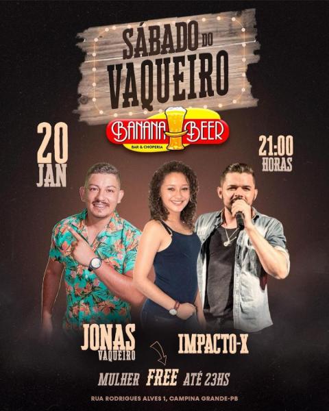 Jonas Vaqueiro e Impacto-X - Sábado do Vaqueiro