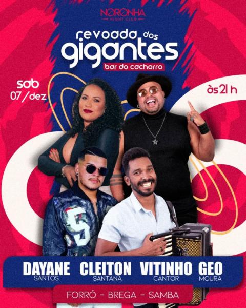 Dayane Santos, Cleiton Santana, Vitinho Cantore Geo Moura - Revoada dos Gigantes