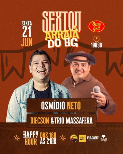 Osmídio Neto e Diecson & Trio Massafera - Arraiá do BG