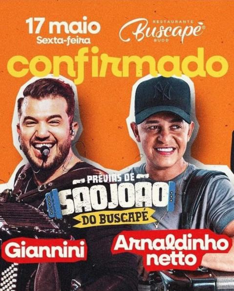 Giannini e Arnaldinho Netto - Prévias de São João do Buscapé