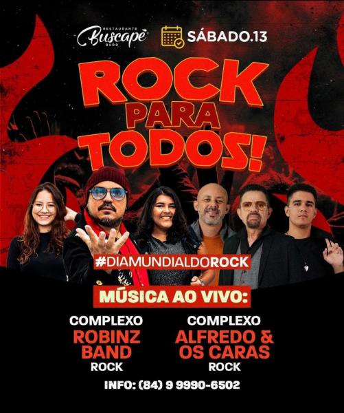 Robinz Band e Alfredo & Os Caras - Rock para Todos